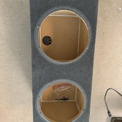 12 Inch Duel Subwoofer Box