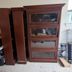 3-Piece Wood Bookcase