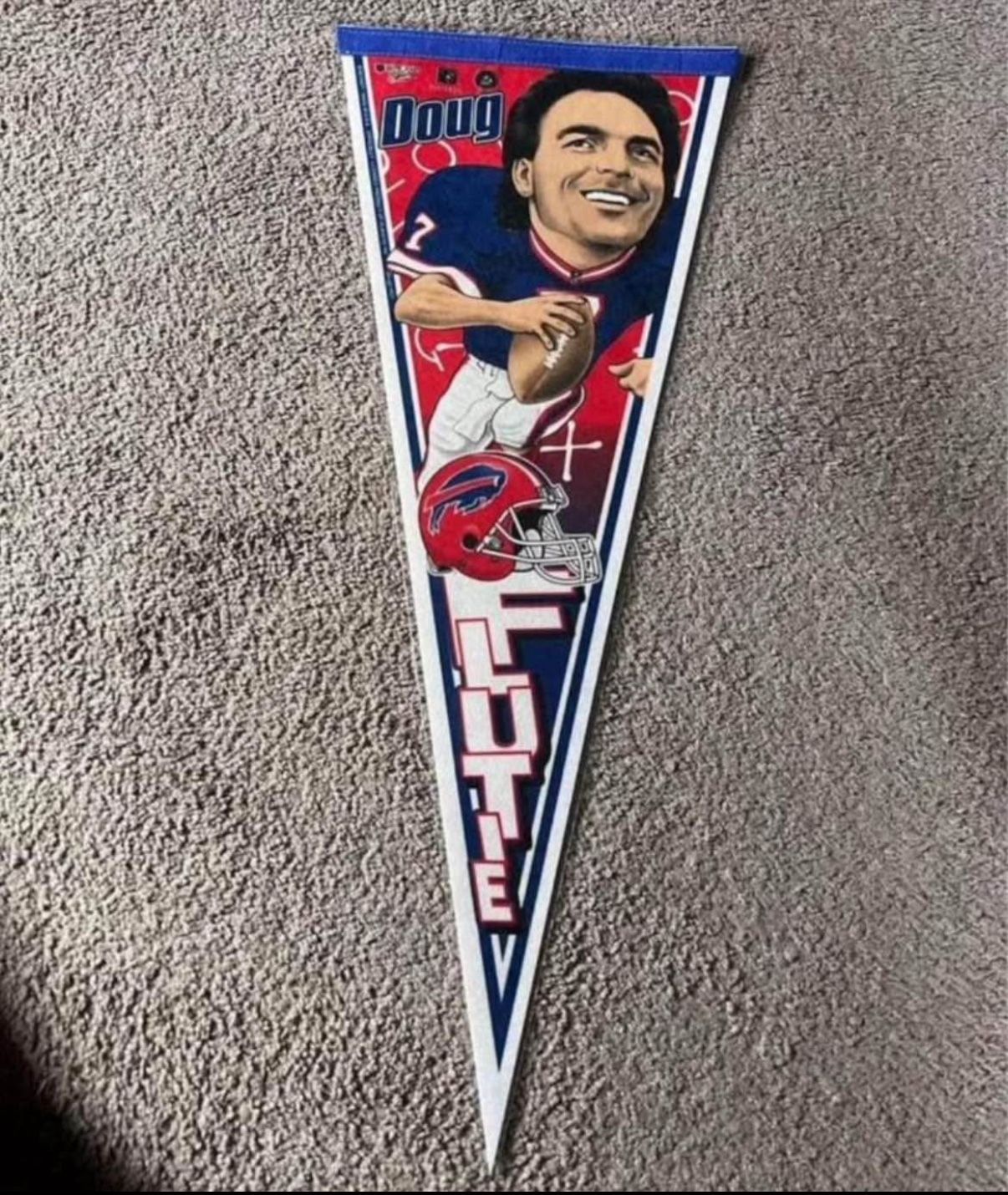 Buffalo Bills Doug Flutie Pennant