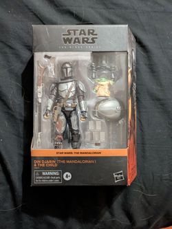 Star Wars The Black Series Din Djarin (The Mandalorian) and The Child