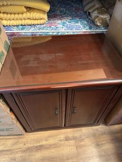 Cherry side table