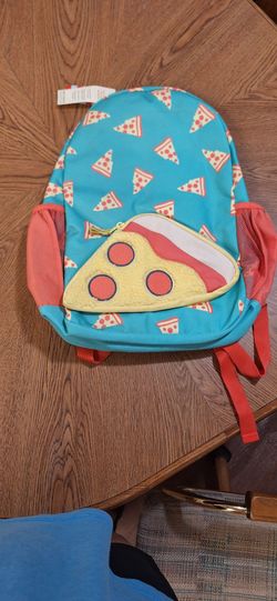 New with tag Cat and Jack Kids' Novelty 17" Pizza Backpack