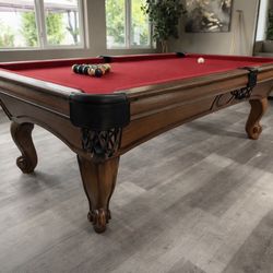 Standard Size 8’ Goldenwest Billiards Pool Table (Free Delivery & Pro Setup) 
