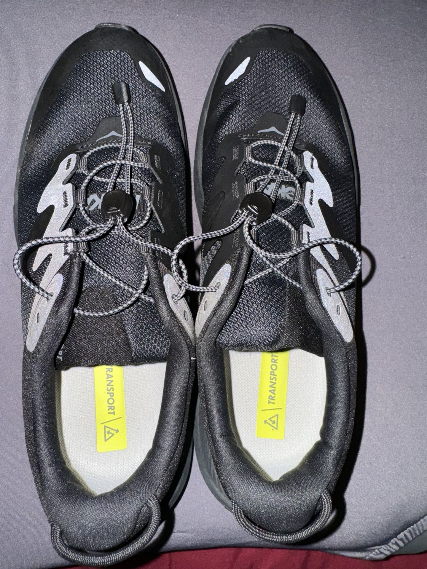 Hoka One Transport Triple Black