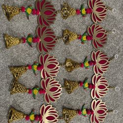 Lotus Backdrop Hanging Pooja Decor