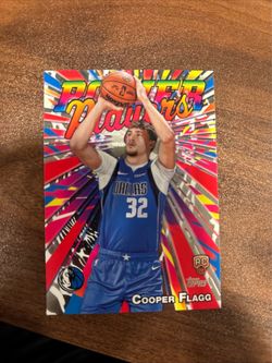 2025 Topps NBA #PP-16 Cooper Flagg Power Players RC Mavericks