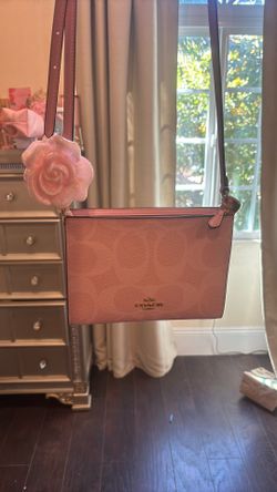 Pink Coach Bag