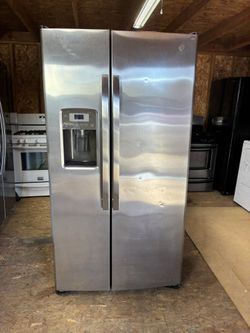 Refrigerator GE Stainless Steel 