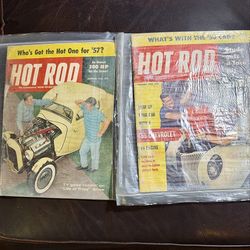Awesome 👏🏻!! (2) 1956 Hot Rod Magazines !