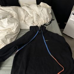 Off white Oversized acrylic arrows hoodie black/yellow %90new