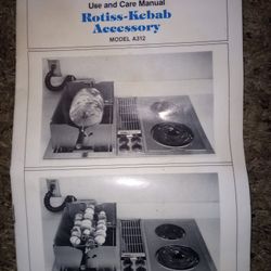 Jenn-air Rotiss- Kebab Accessory  Model A312