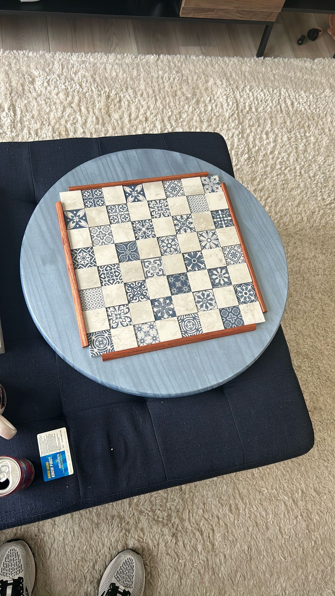 Custom Built Chess Board.