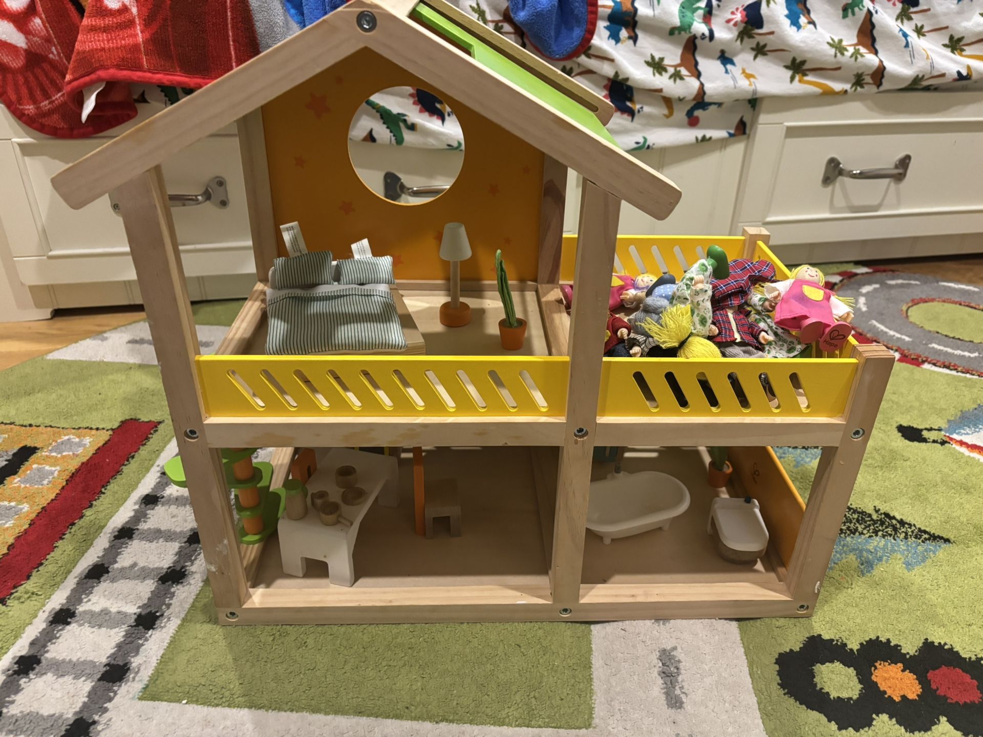Hape Wooden Dollhouse Toys
