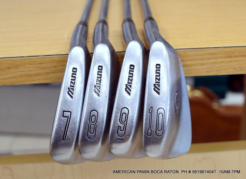 Mizuno SPL Iron set ## 7, 8, 9, 10 Regular Steel shaft right-handed Made Japan 