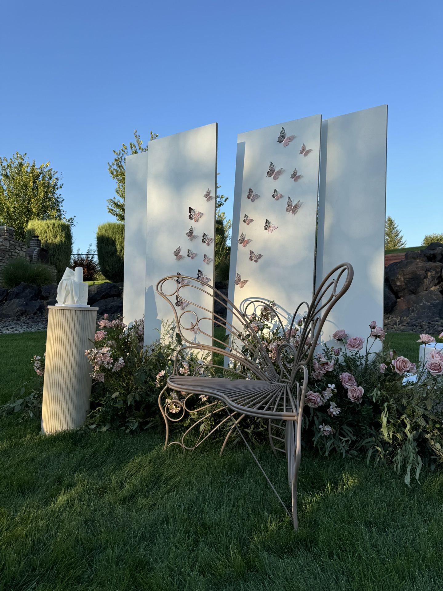 Butterfly Chair Bench