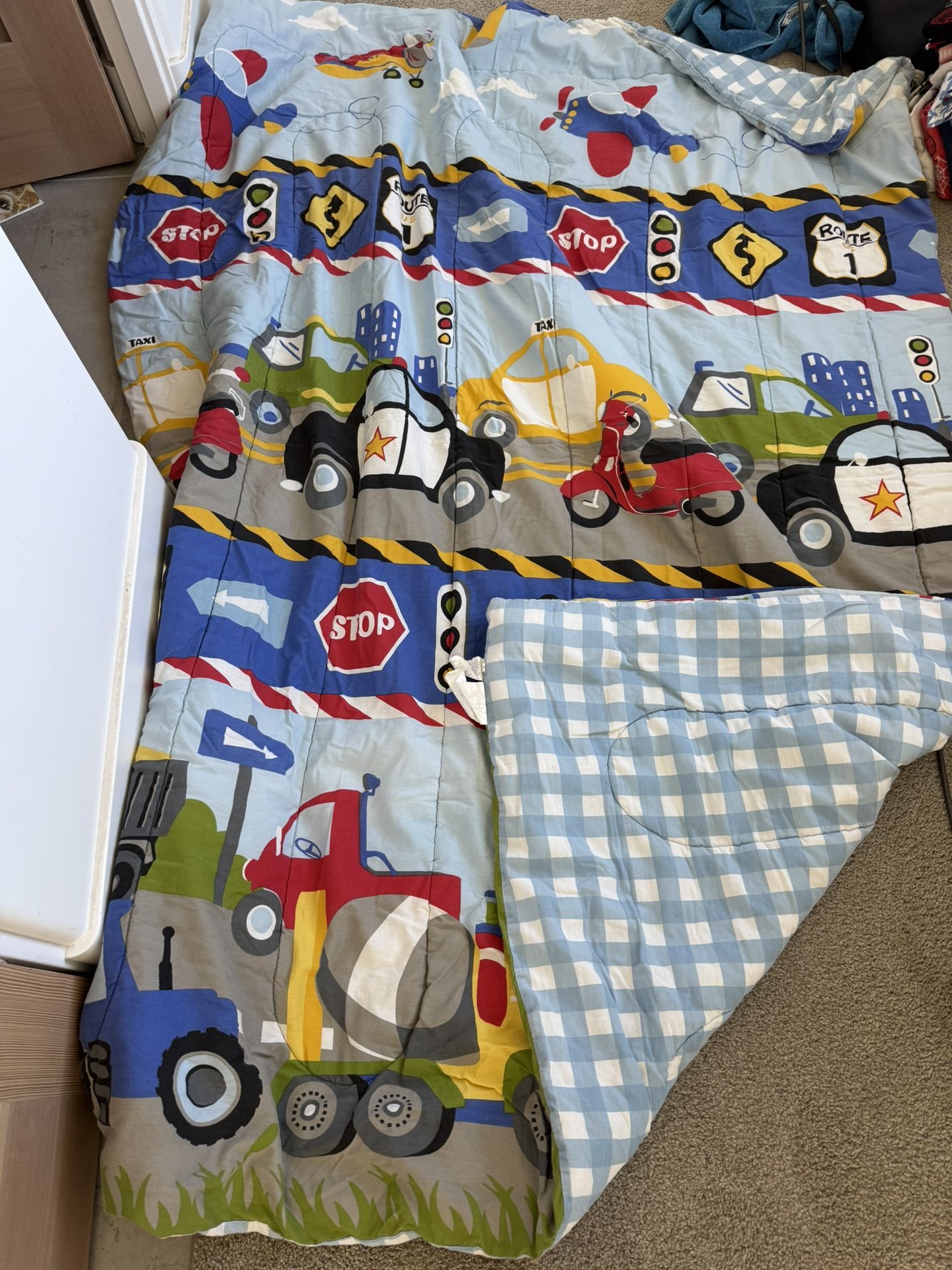 Twin transportation Bed Sheets 