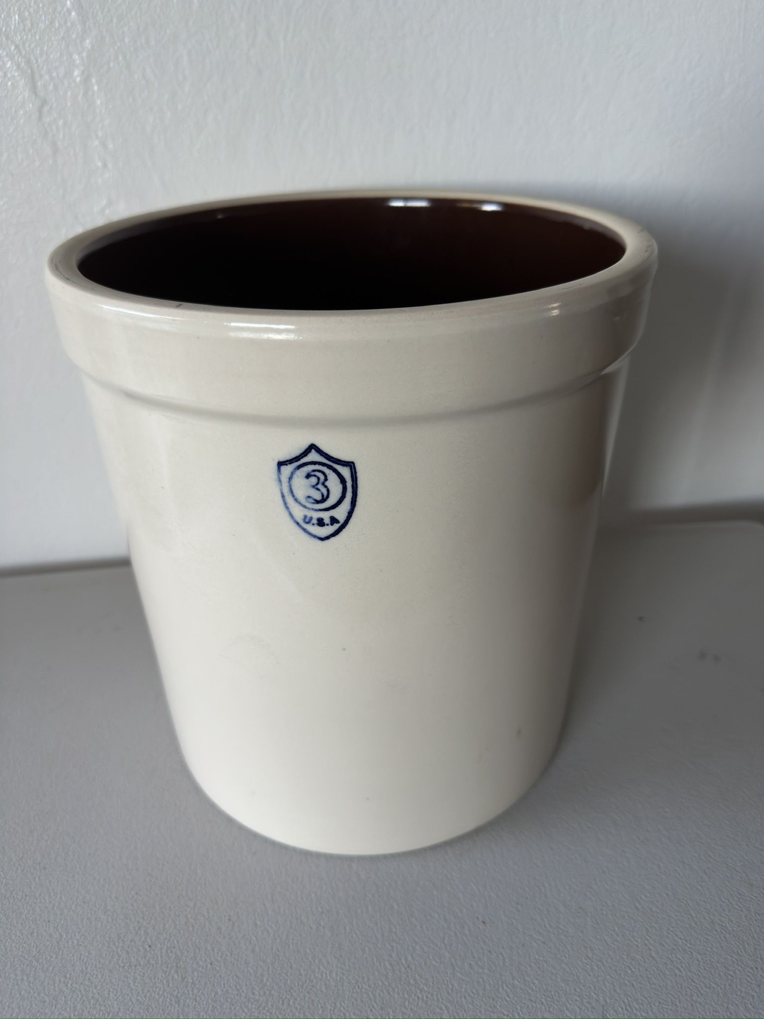 Ohio Stoneware Preserving Crock 3 Gallon (NO LID)