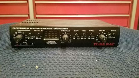 Pre-amp and compressor.