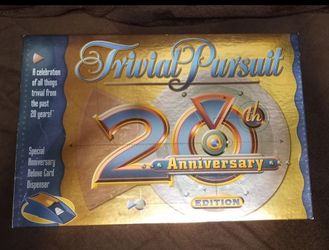 LIKE NEW board game "Trivial Pursuit 20th"  (NO missing pieces) $5 FIRM