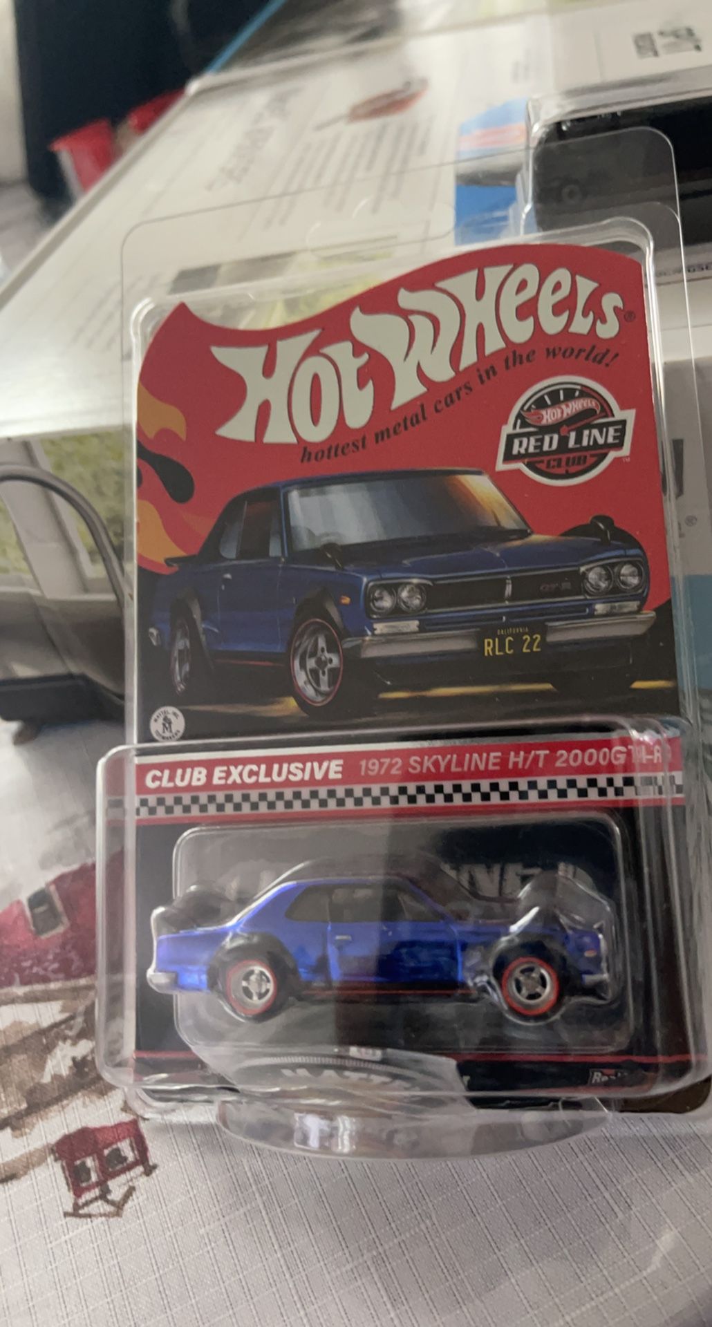 Hot Wheels 1972 Skyline H/T 2000GT-R Club Exclusive