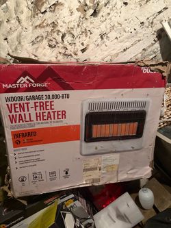 Mater forage wall heater