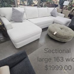 Sectional Large W/2 ChaiseWe are located at 2811 East Bell road. Another Time Around Furniture.
