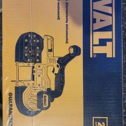 Dewalt bandsaw, cutt off saw, metal work cordless 20v battery