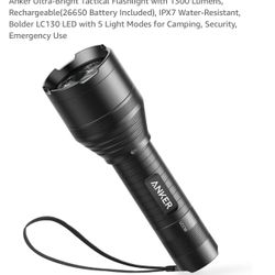Anker Ultra-Bright Tactical Flashlight 1300 Lumens