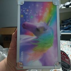 Maleta Para Pincel Rosa Con Unicornio 