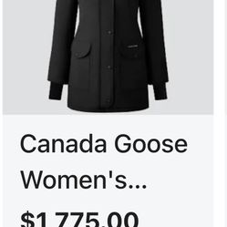 Canada Goose Womens Jacket Unopened
