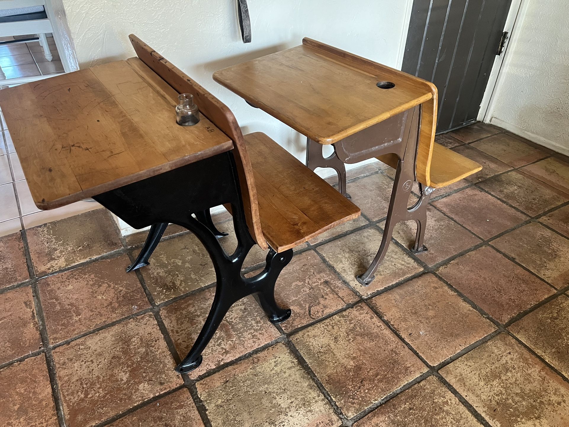  Vintage School Desks