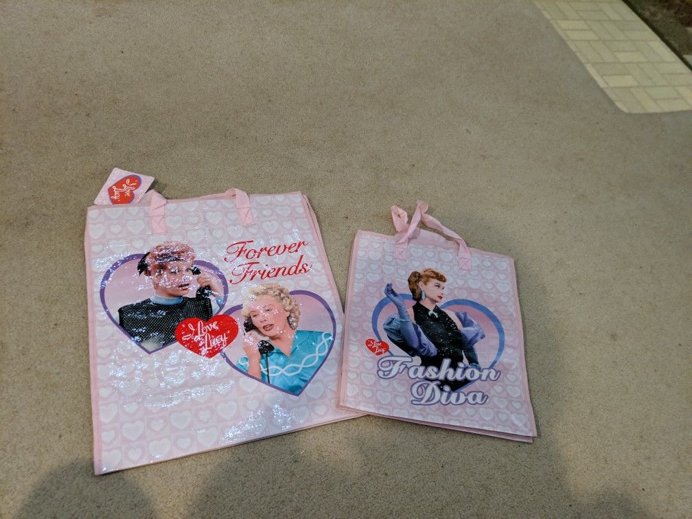 I Love Lucy Totes
