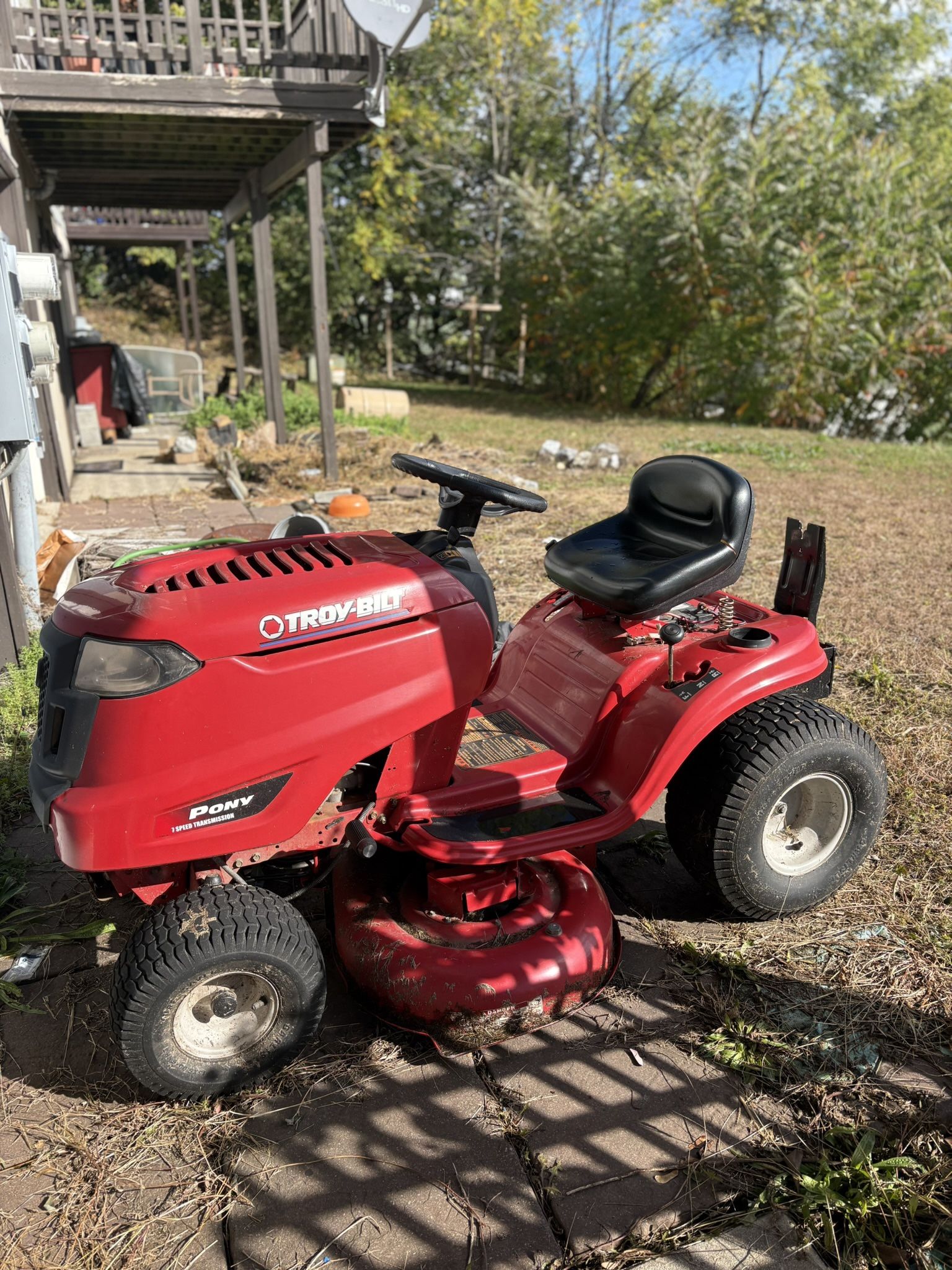 Troy bilt Mower 