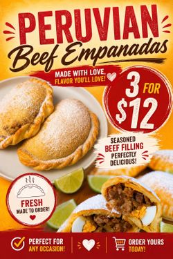 Peruvian beef empanadas!