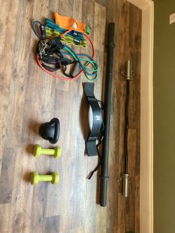 Weight training set