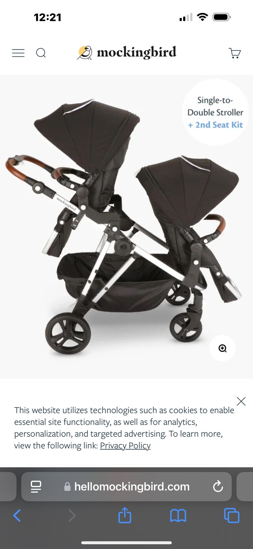 Mockingbird Doble Stroller