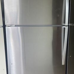 Used Stainless Steel Refrigerator Whirlpool 