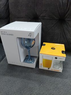 Wine glasses & juice glasses NEW