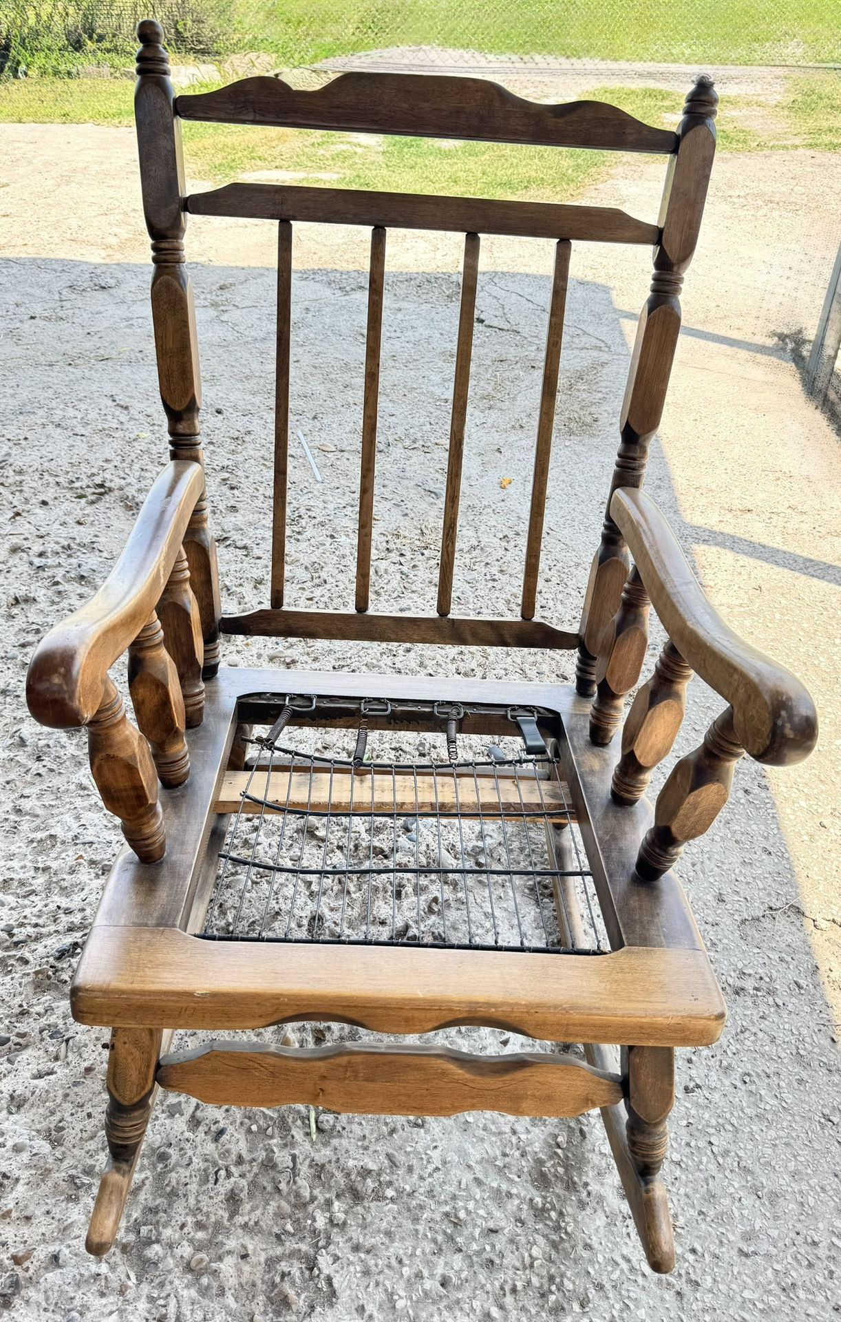 Solid Wood Rocking Chair