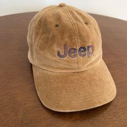 Jeep Corduroy Hat Adjustable