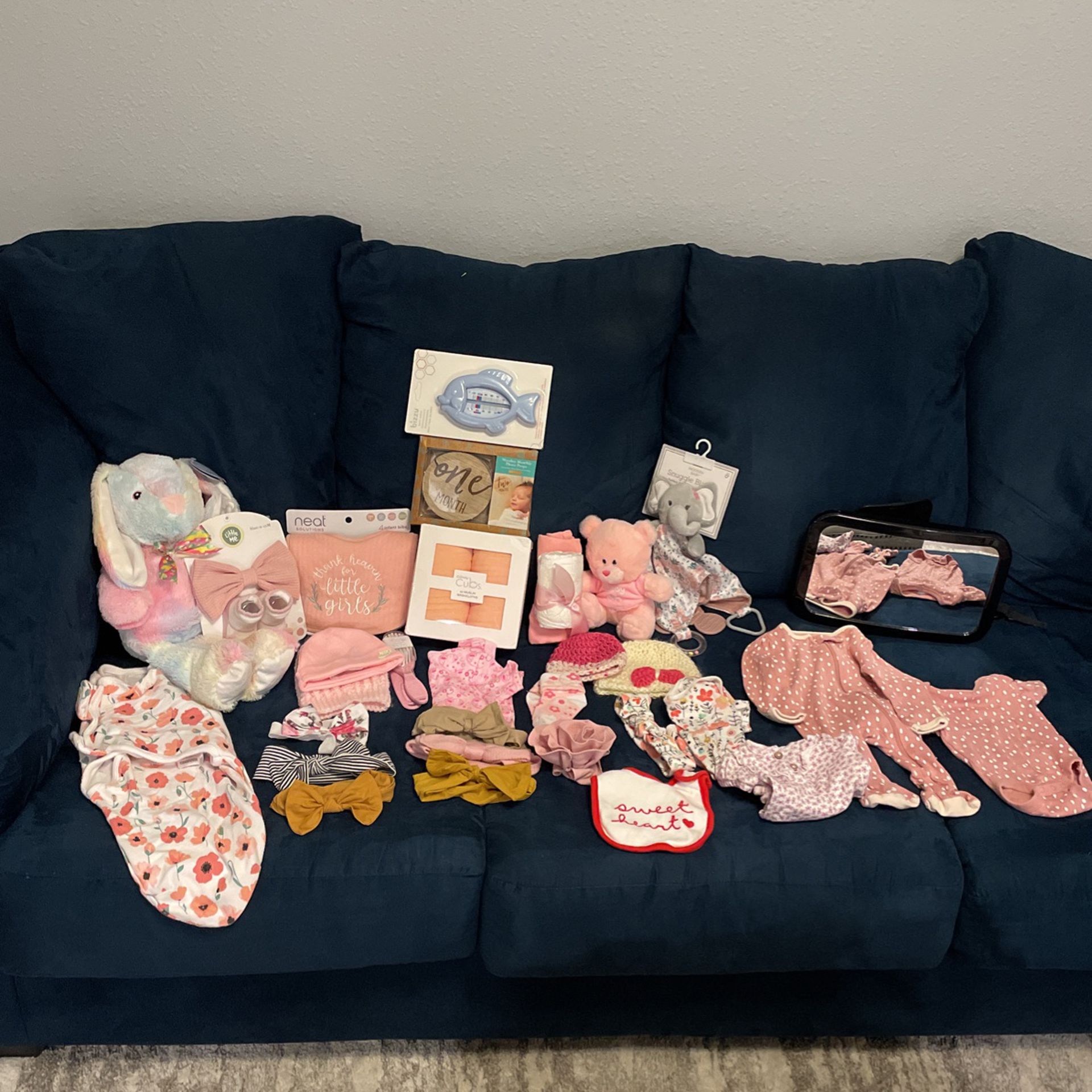 Newborn baby girl bundle (All together)