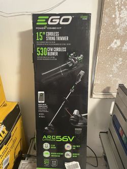 Ego Combo Kit Blower And String Trimmer Cordless