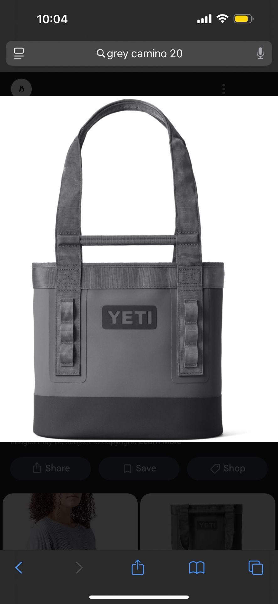 Storm Gray Yeti Camino 20