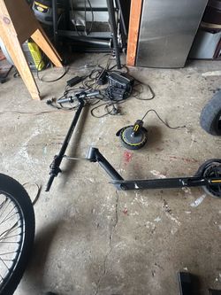 E-scooter broken