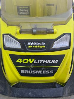 Ryobi 40v Brushless Lawnmower