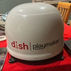 Dish Satellite And Receiver With Remote