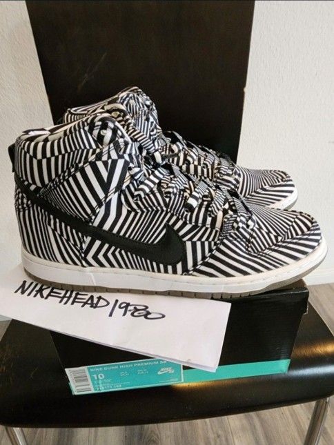 2014 SIZE 10 NIKE SB DUNK HIGH CONCEPT CAR JORDAN KOBE LEBRON AIR MAX ZOOM