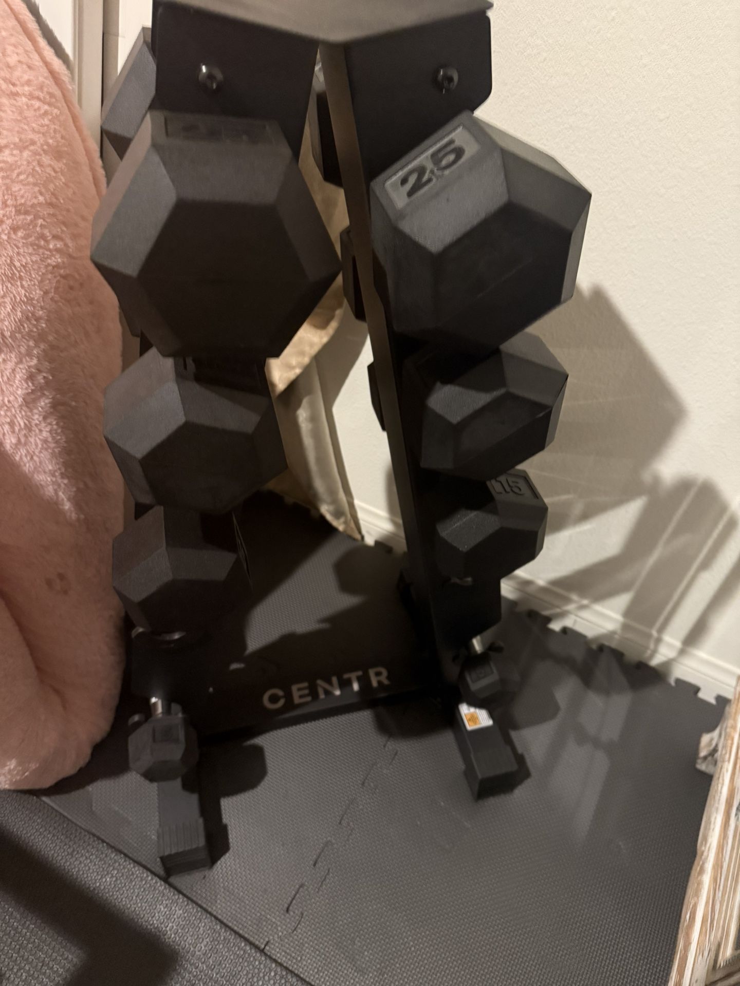 Weight And Bar/bench Set