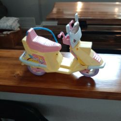 80s Barbie Scooter
