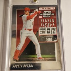 2019 Contenders Optic Shohei Ohtani Los Angeles Dodgers Angels Mike Trout SP RARE 